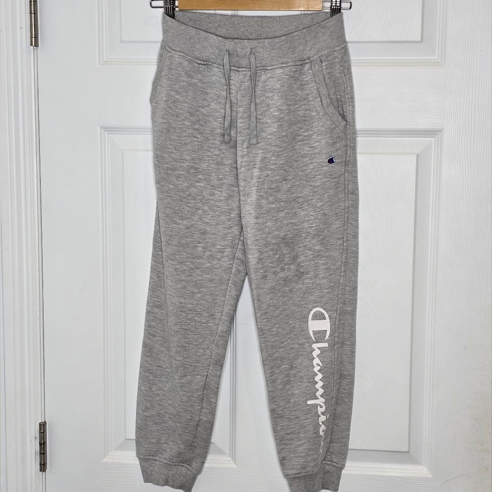 Champion Kids Gray Jogger Pants Size Large